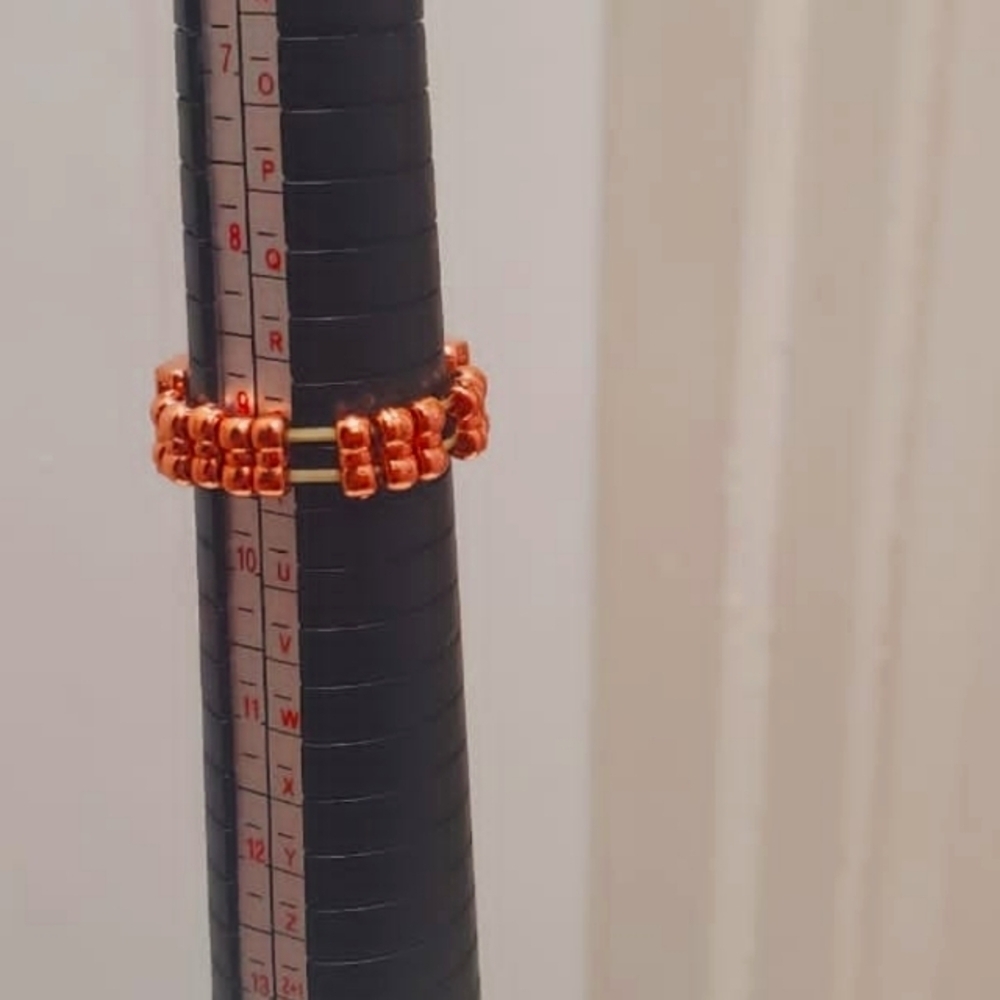 🌴 RoseGold Tone Ring 🤳 - Picture 5 of 5